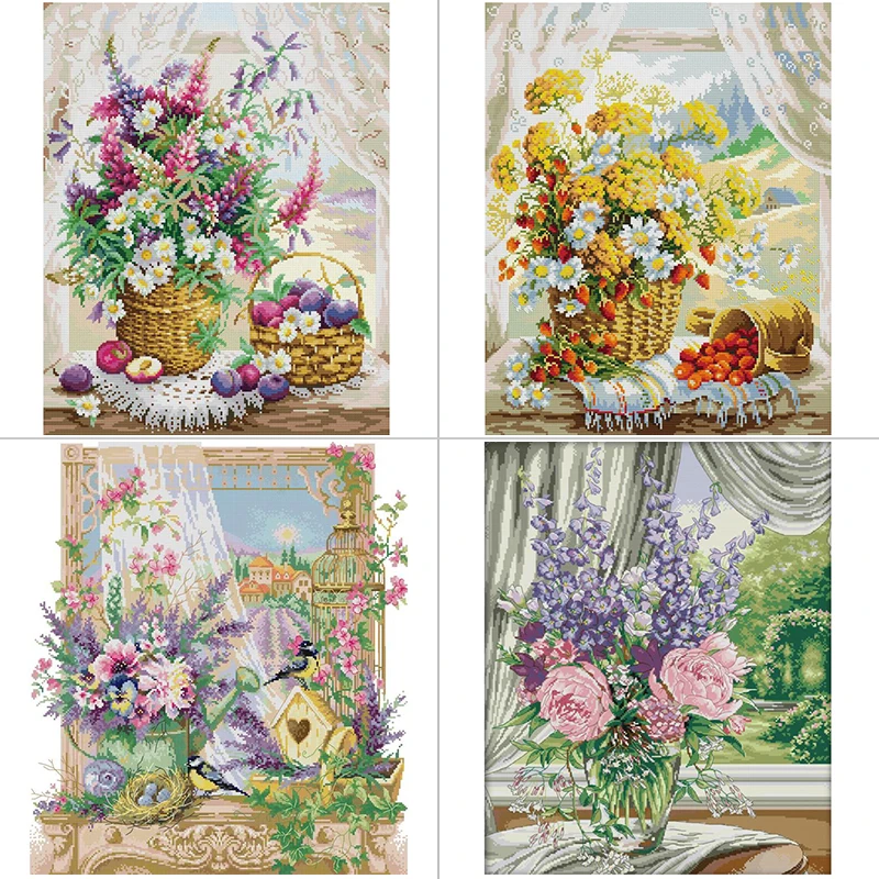 Home Textiles Discount - Parapet okienny kosz na kwiaty wzór