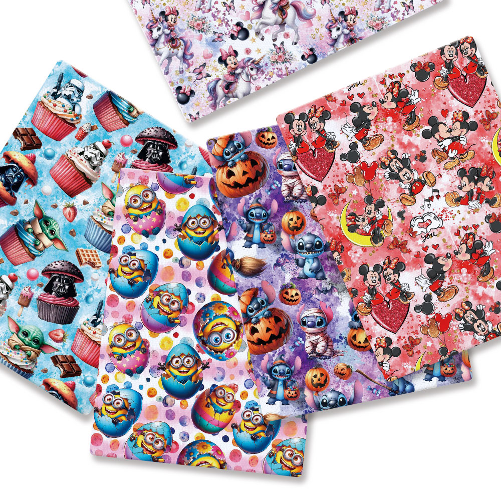 Home Textiles Brands - BEAST KINGOM co-brandowana kreskówka, tkanina 140x50CM,