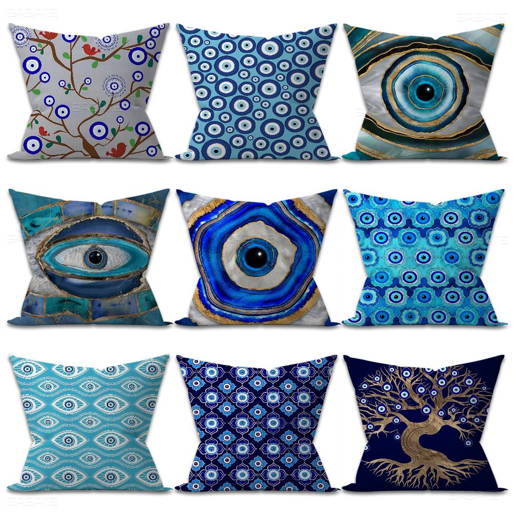 Home Textiles Turkey - Poszewka na poduszkę z tureckim niebieskim