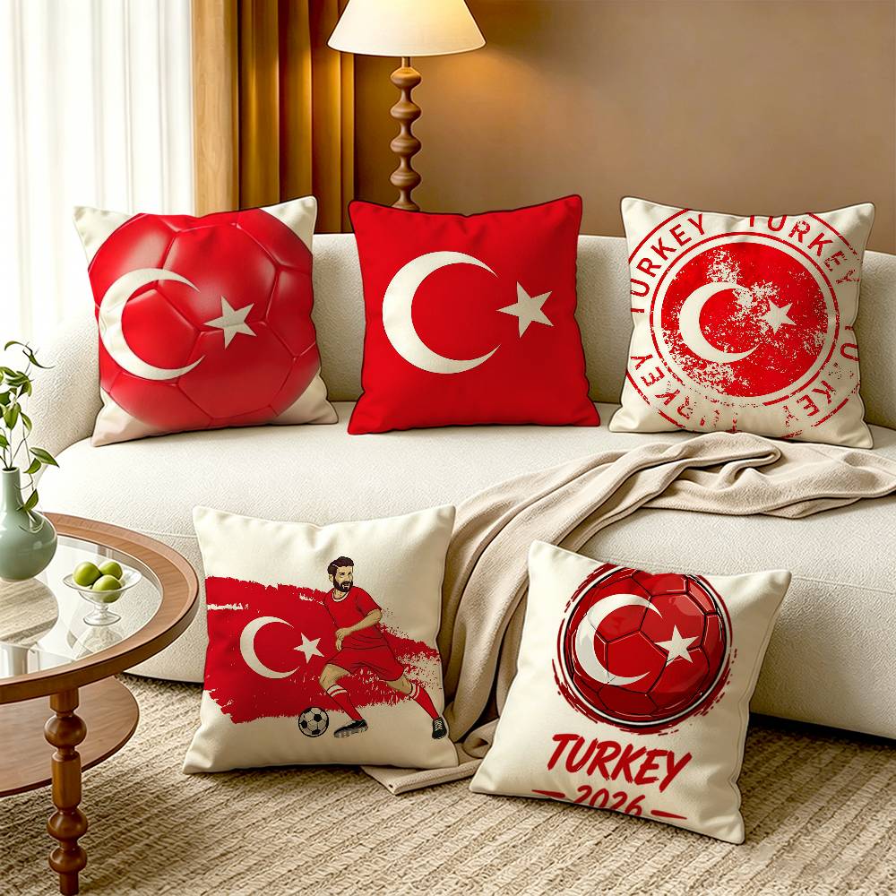 Home Textiles Turkey - Poszewki na poduszki kwadratowe z bawełny