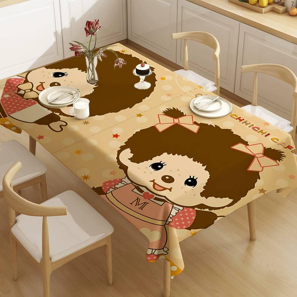 Home Textiles News - Popularny obrus z logo M-Monchhichi, modny