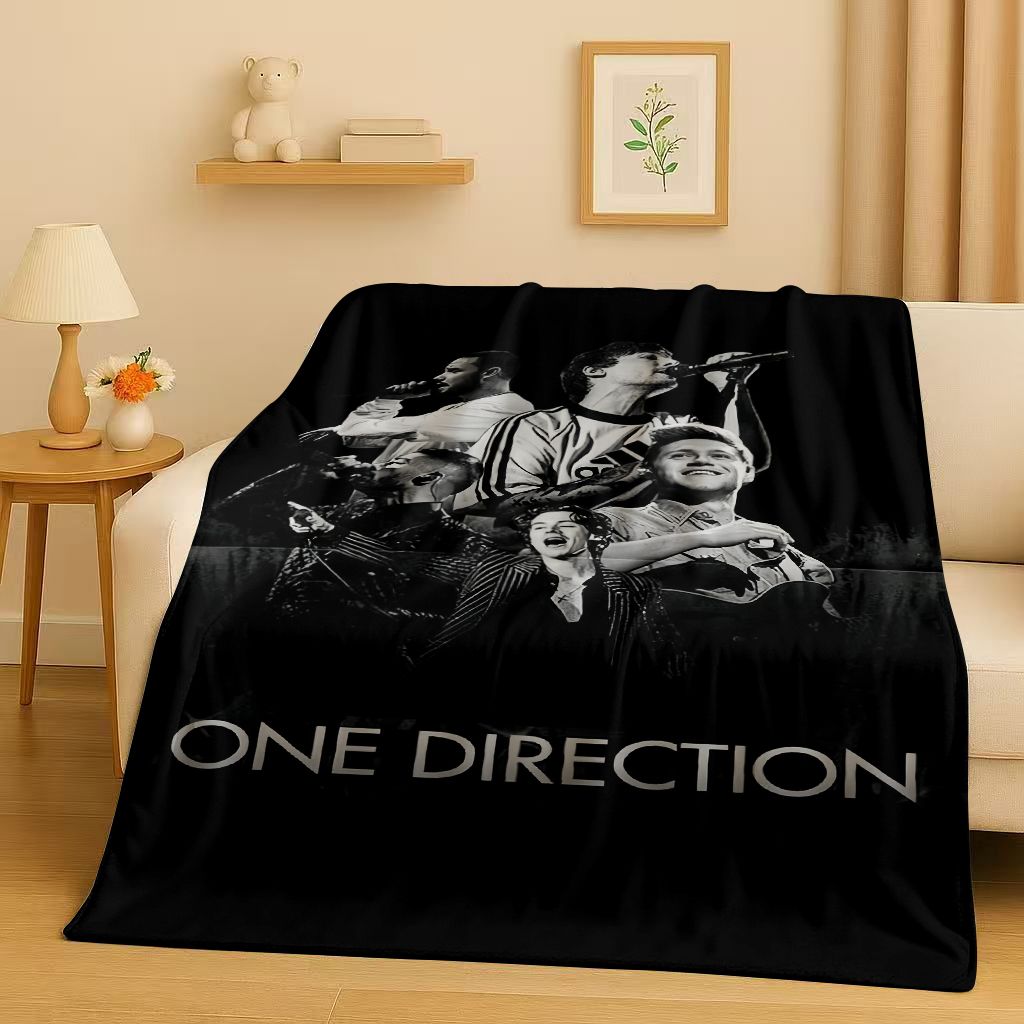 Home Textiles Direct - Koc Flanelowy 3D Nowy Jednostronny z