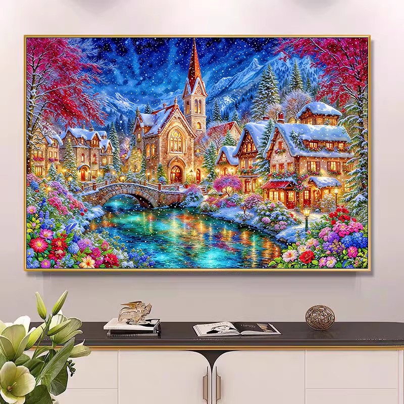 Home Textiles Discount - Zestaw do haftu krzyżykowego DIY z