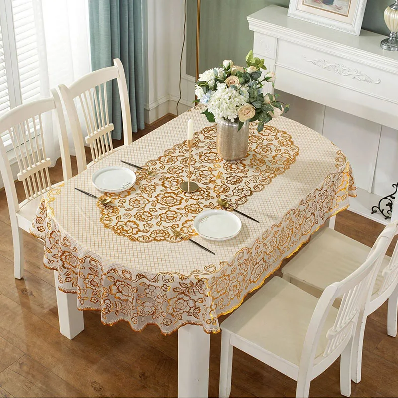 Nowy owalny wodoodporny obrus  – Home Textiles News recenzja i cena