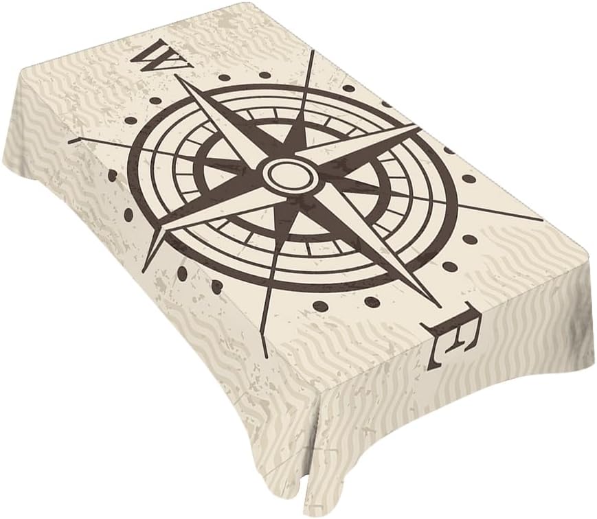 Obrus Vintage z Mapą i Kompase – Home Textiles Direct recenzja i cena