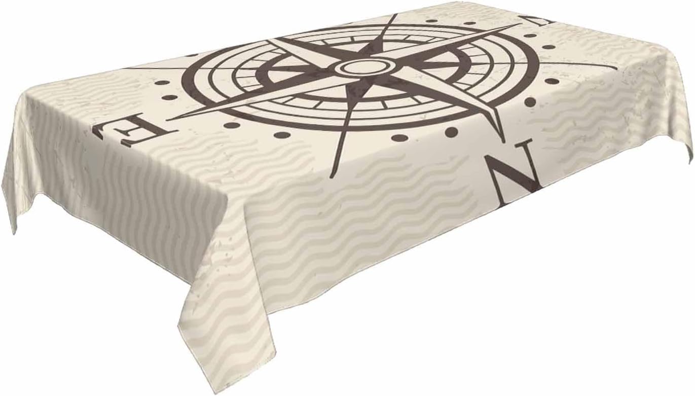 Obrus Vintage z Mapą i Kompase – Home Textiles Direct recenzja i cena