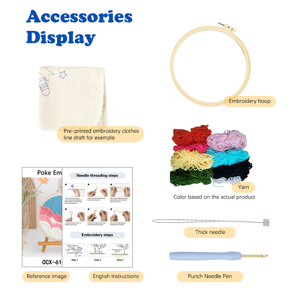 Zestaw do haftowania punch nee – Home Textiles Discount recenzja i cena
