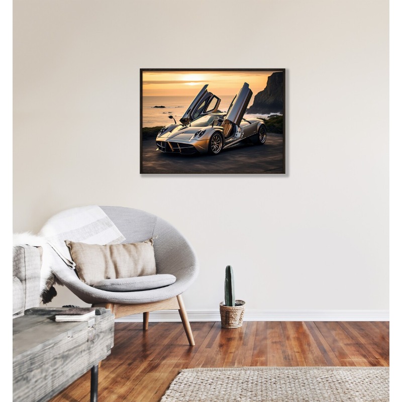 Bezramowy Nowoczesny Plakat z  – Home Textiles Brands recenzja i cena